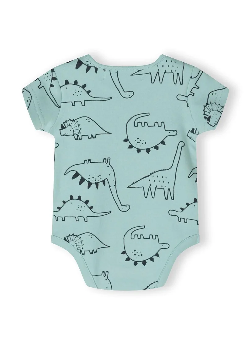 MINOTI 2-Pack Short Sleeve Baby Bodysuits with Snap Closures