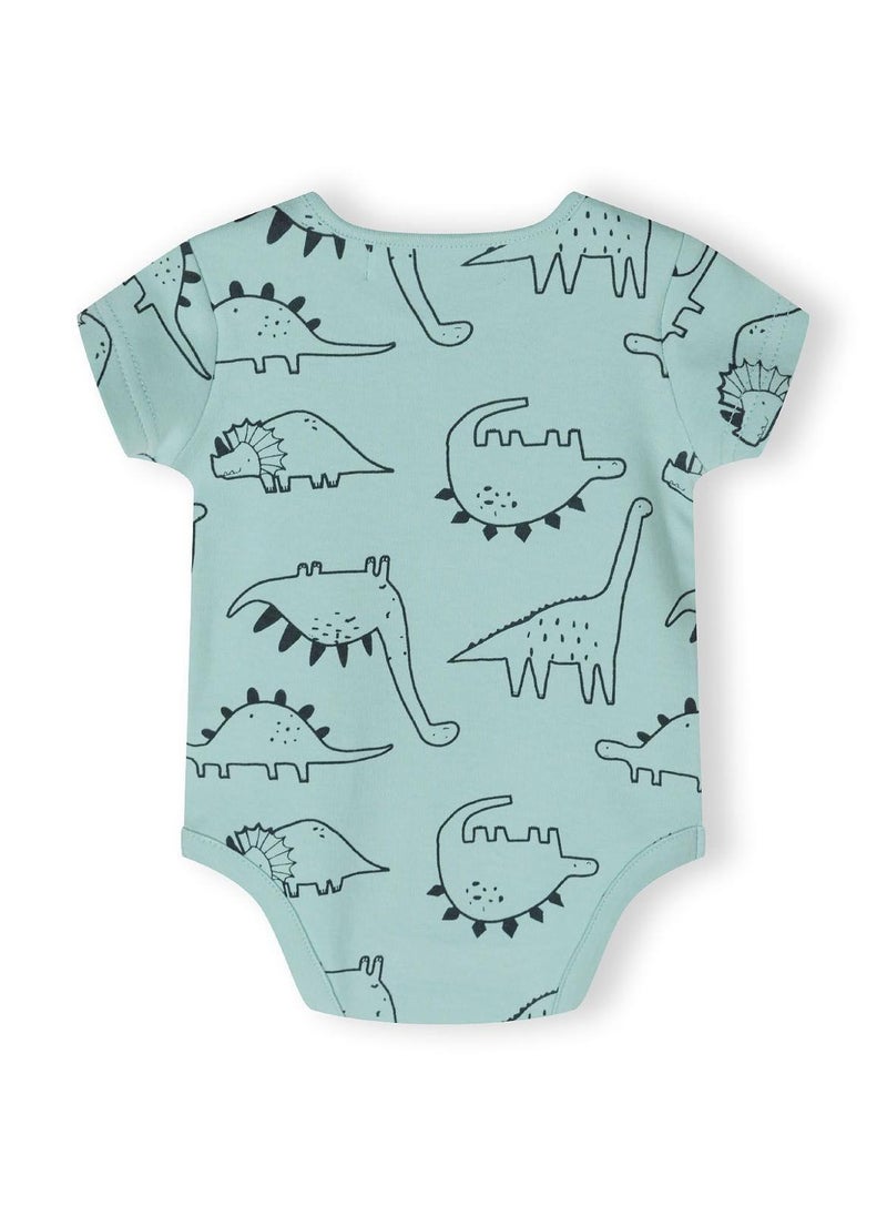 MINOTI 2-Pack Short Sleeve Baby Bodysuits with Snap Closures - Image 5