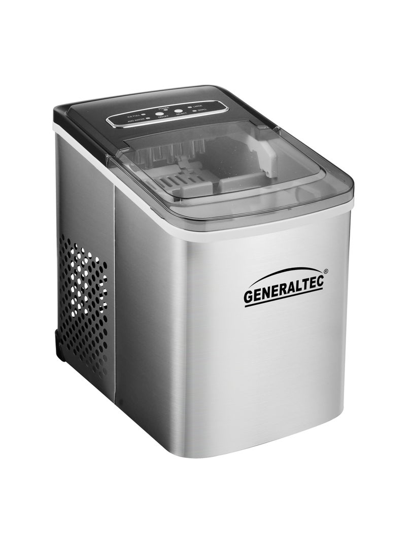 GENERALTEC Generaltec Ice Maker, Large Countertop Ice Maker with Ice Scoop, 12 kg Compact Self-Cleaning Clear Ice Maker, Best for Home/Kitchen/Bar/Party  - Image 2
