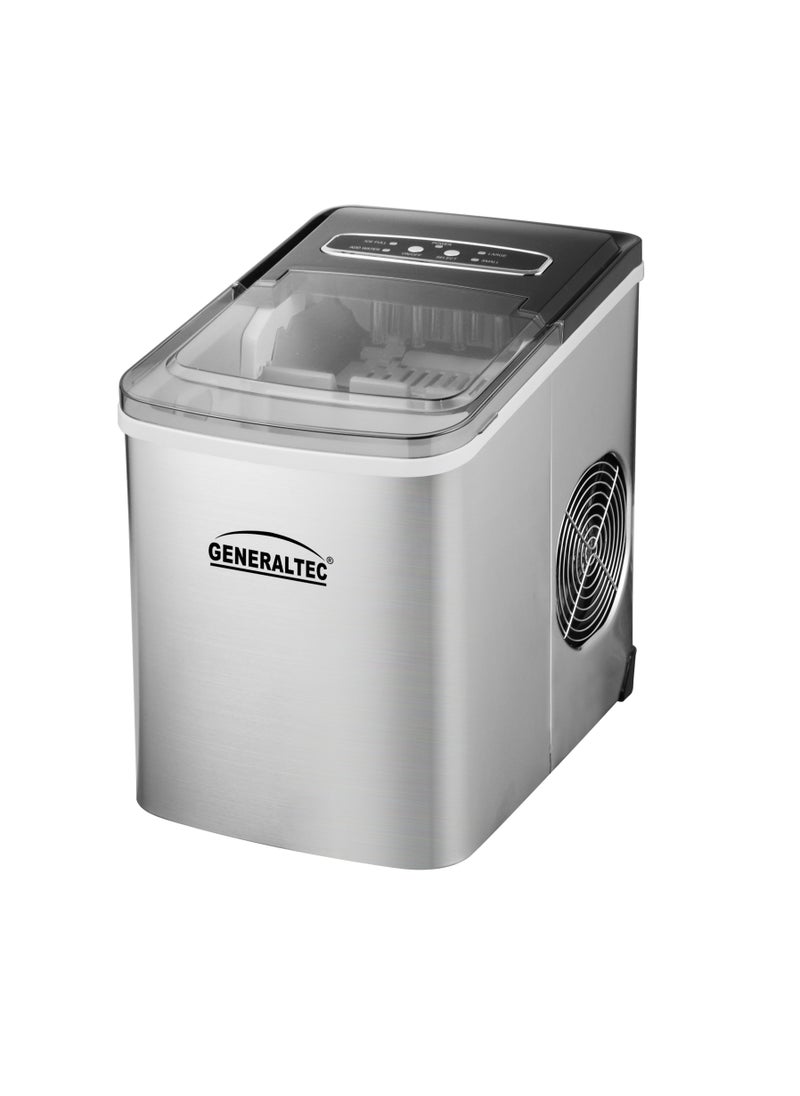 GENERALTEC Generaltec Ice Maker, Large Countertop Ice Maker with Ice Scoop, 12 kg Compact Self-Cleaning Clear Ice Maker, Best for Home/Kitchen/Bar/Party  - Image 1