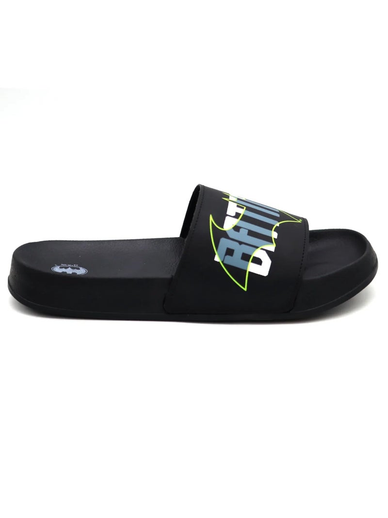 SVAAR Authentic Batman Edition Men's Classic Ultra Soft Sliders/Slippers with Cushion Footbed | Waterproof & Everyday Flip Flops for Gents/Boys Black - Image 5