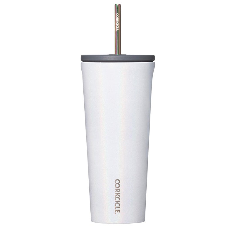 Corkcicle Cold Cup Insulated Tumbler with Lid and Straw  Unicorn Magic  24 oz - Reusable Water Bottle Keeps Beverages Cold for 12hrs  Hot 5hrs - Cupholder Friendly Tumbler  Lid for Flexible Sipping - Image 1