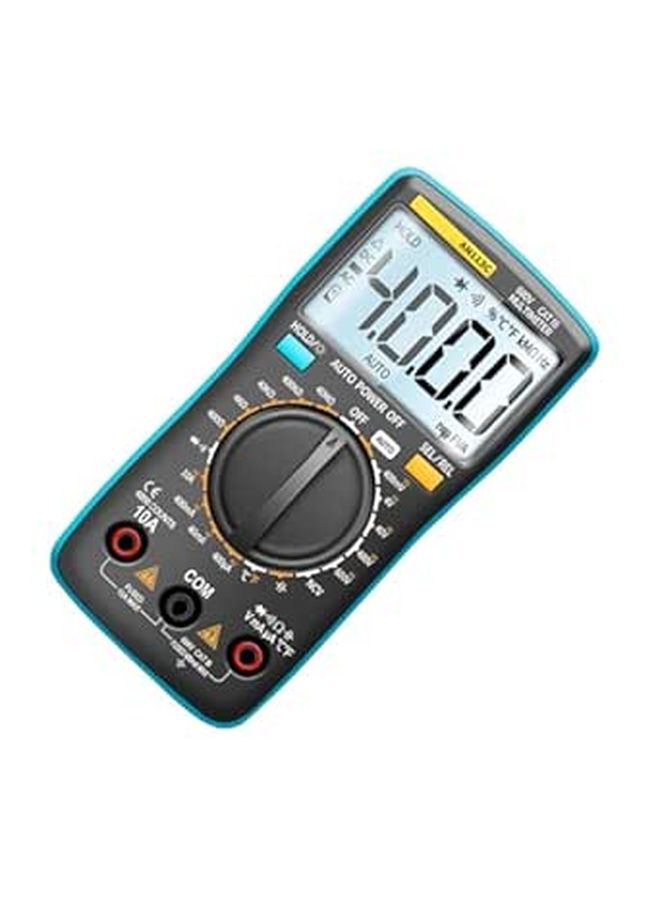Automatic Digital Multimeter Auto Range Blue For Electrical Testing Voltage Measurement - Image 1