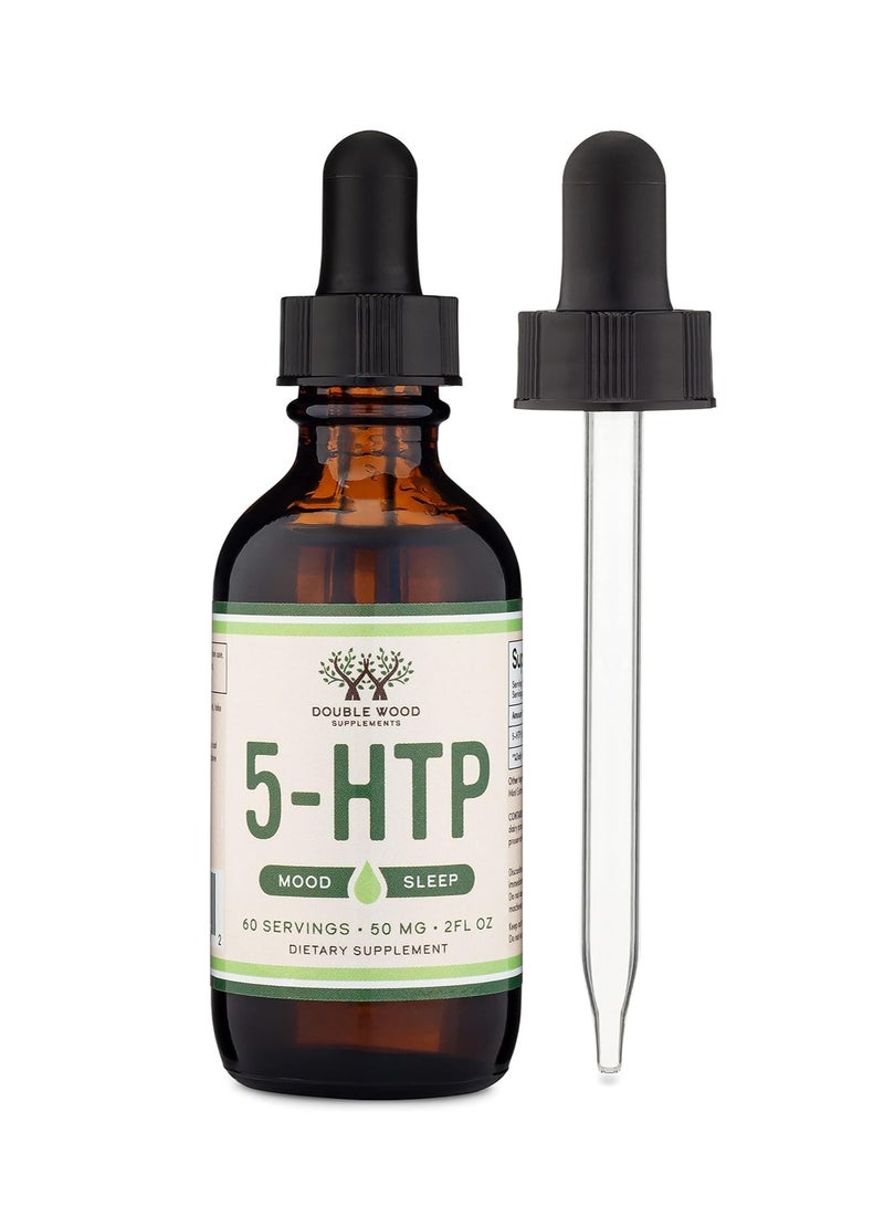 5-HTP Liquid Drops مكمل المزاج والنوم 60 حصة 50 ملجم - Image 5