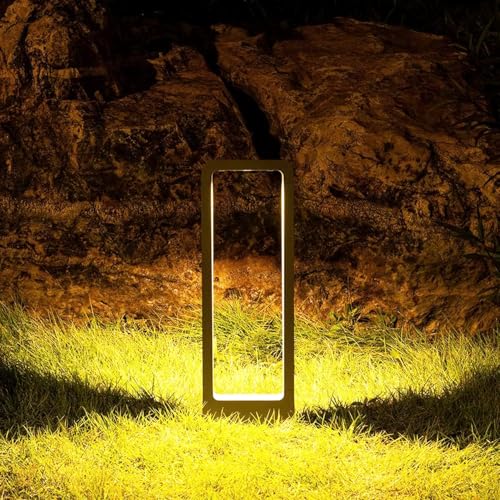 GIGAWATTS TWOLEG 24 Outdoor Garden Light – 12W Integrated Light 101% Rust & Waterproof Die-Casting Aluminum Grey Exterior Fixture Lamp for Garden, Boundary, Street & Home Entrance - Image 2