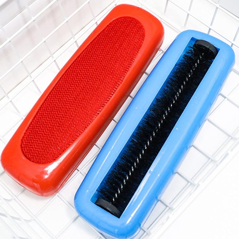 2pcs/set Carpet Dust Brush Handheld Carpet Table Brush Brooms Double Sided Dusting Brush Tool Dust Brushes for Car Interior - Image 4