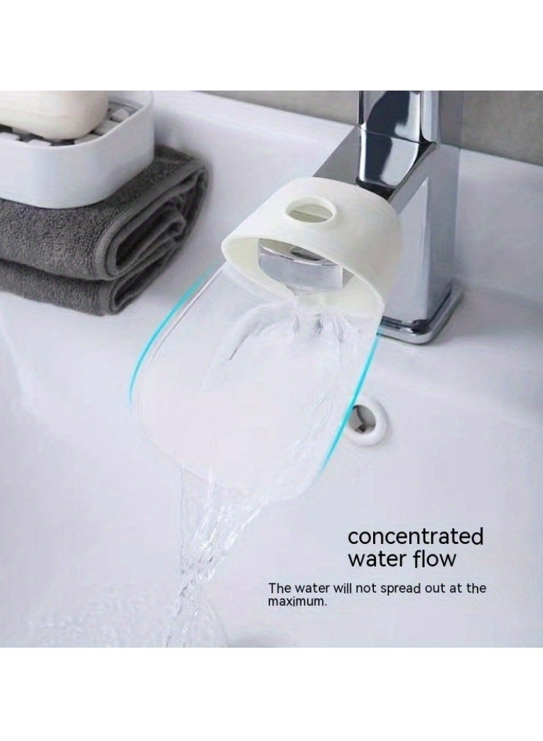 1—Pack Faucet Extender, Hand Washing Faucet Extender, Household Anti-splash Water Diverter  - Image 2
