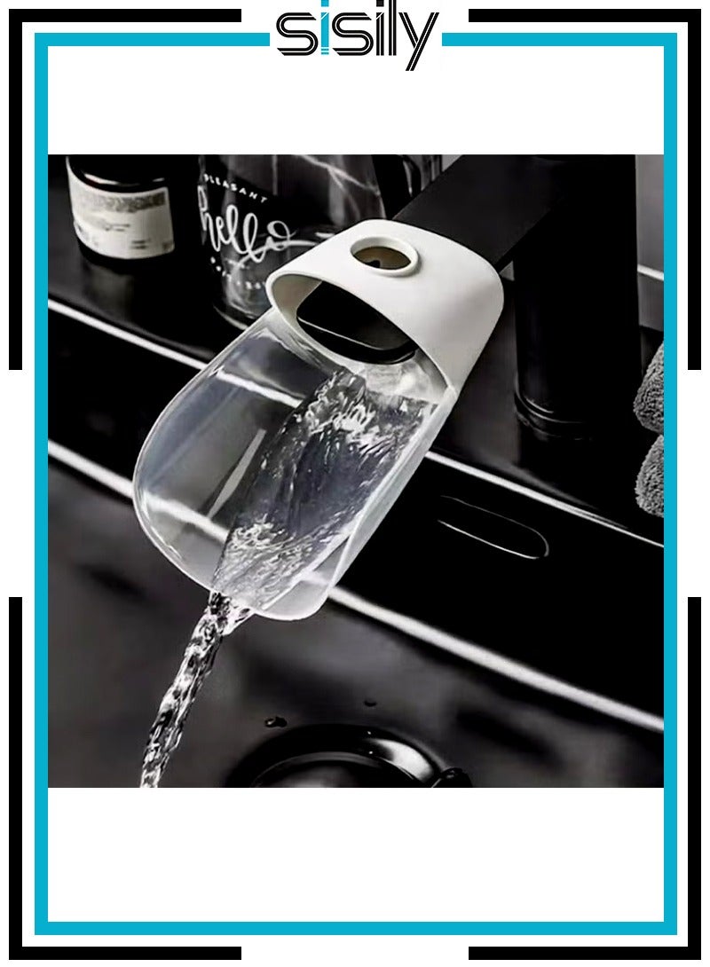 Sisily 1—Pack Faucet Extender, Hand Washing Faucet Extender, Household Anti-splash Water Diverter - Image 1