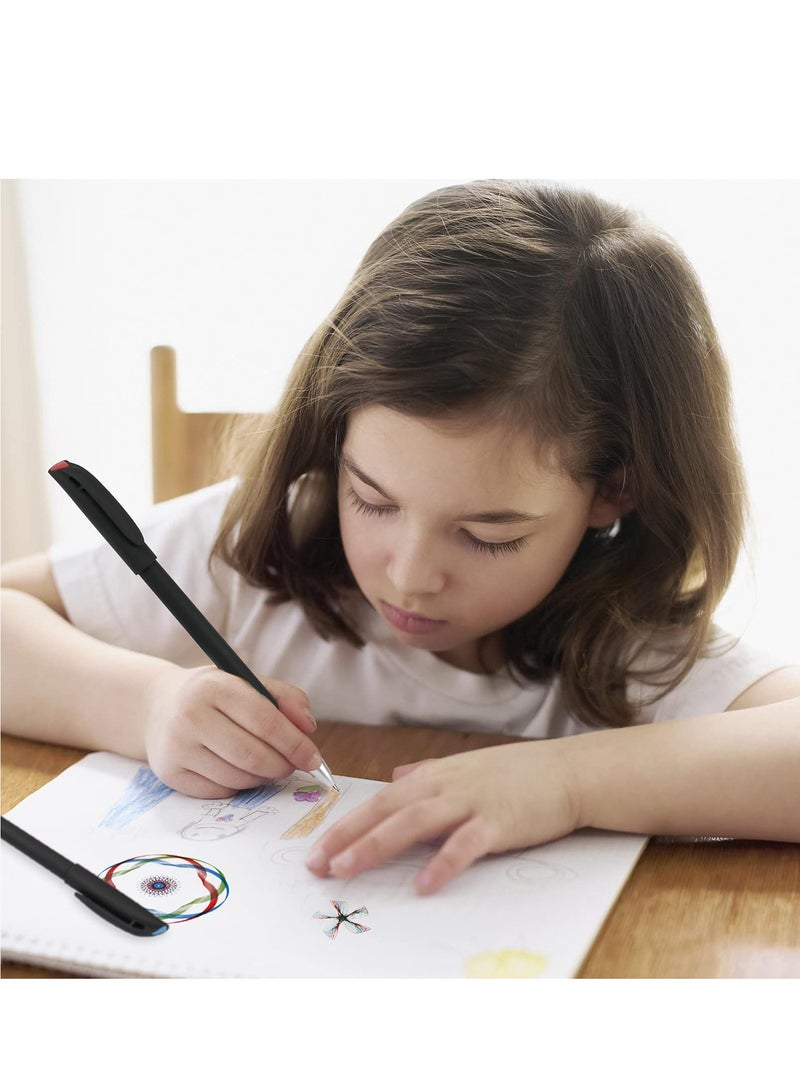 SYOSI Spirograph, Drawing Spirograph Set, Spirograph Deluxe Set with 28 Painting Magic Spiral, Art Drawing Kit, Geometric Drawing Ruler, Spirograph Art Design Set for Adults and Kids - Image 5