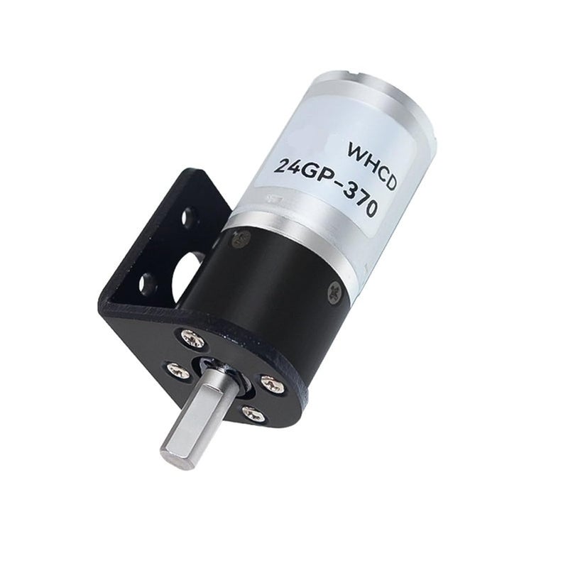 GA24Y 370 محرك تيار مستمر مفرشط 24 فولت 2125 دورة في الدقيقة تخفيض تروس كوكبية صغير للأمام وللخلف - Image 1