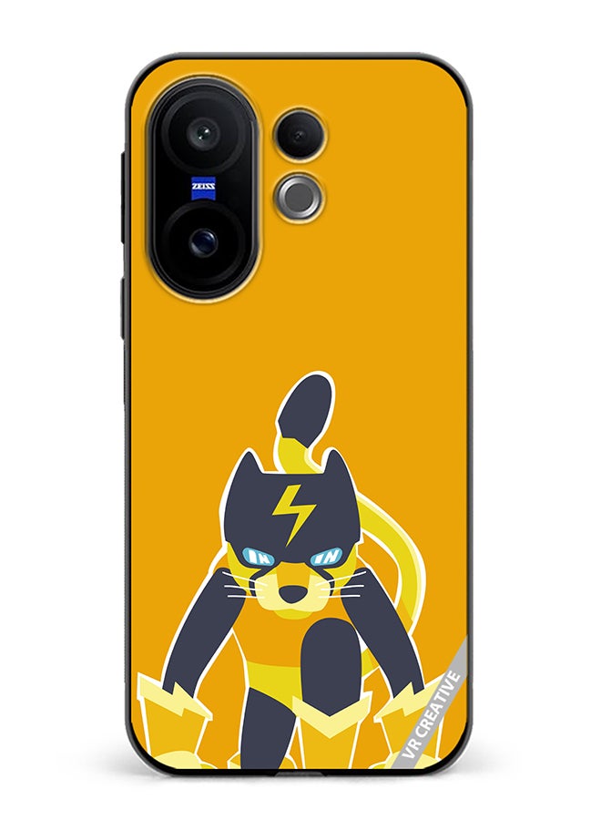 Protective Case Cover For Vivo X200 FE Super Cat Design Multicolour