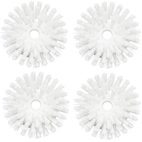 Pamrack 4 Pack Palm Brush Refills for OXO Soap Dispensing Palm Brush, Palm Brush Replacement Head - Image 1