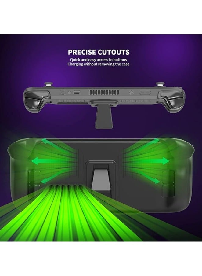 General 2023 Skin for Steam Deck Case Rugged Armor Protective Case Designed for Steam Deck TPU Cover with Absorption Anti-Scratch Cover Protector Steam Deck Accessories  - Image 2