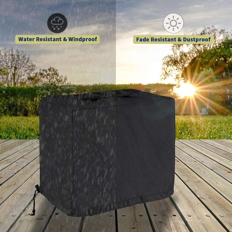 Starcrew Pizza Oven Cover for Blackstone Tabletop Pizza Oven with 15" Cordierite Stones, Heavy-Duty 600D Protective Cover for Blackstone 15in Pizza Maker 6964/6963/6962/6961/6960 - Image 5