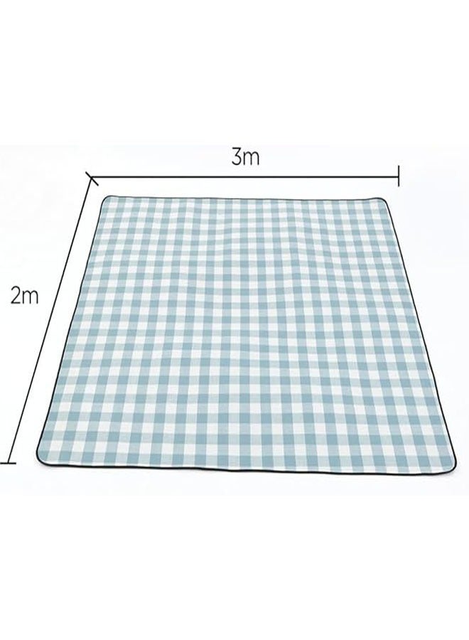 Picnic blanket mat carpet waterproof and sandproof 300x200cm 2-5 people beach blanket easy to fold, light skin, friendly and comfortable - Image 2
