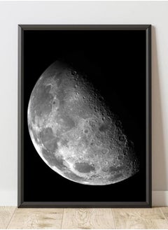 (Assembly frame) Moon Poster, Moon Print, Moon Wall Art, Space Poster, Space Print, Space Wall Art, NASA Poster, NASA Print, NASA Wall Art