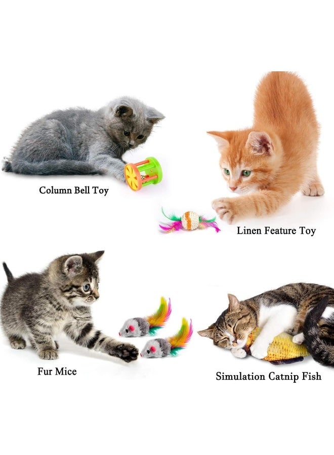 Mumoo Bear 28Pcs Kitten Toys Assorted - Image 4