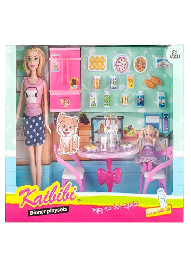 Kaibibi - Kaibibi Dinner Playset with Accessories - BLD214 - Image 1