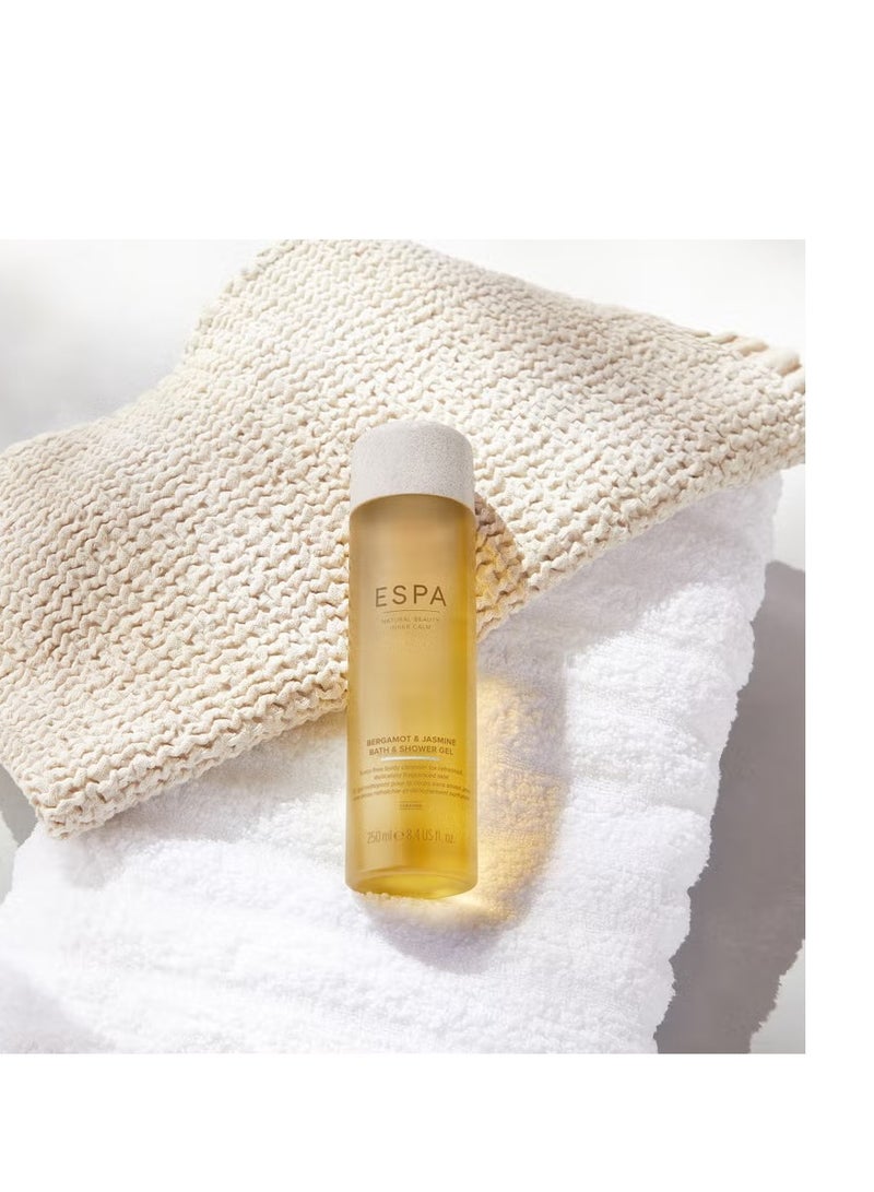 ESPA Bergamot and Jasmine Bath and Shower Gel 250ml - Image 2