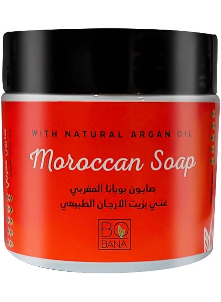 Bobana Moroccan Soap with Natural Argan Oil - 500g