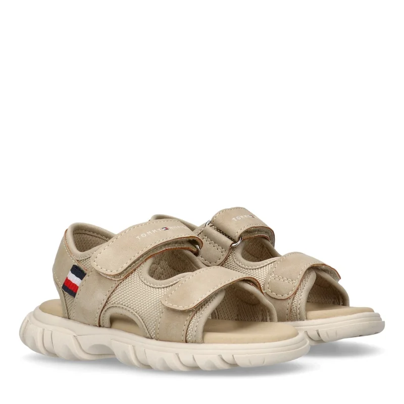 تومي هيلفيغر صنادل أطفال بشريط لاصق