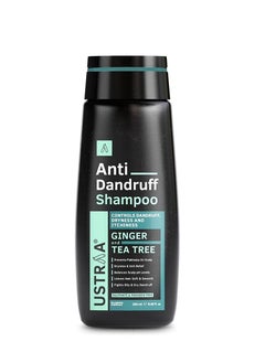 Ustraa Ustraa Anti Dandruff Shampoo 250ml With Climbazole Ginger Tea Tree Oil Controls Dandruff No Sulphates No Parabens No Silicone  - Image 1