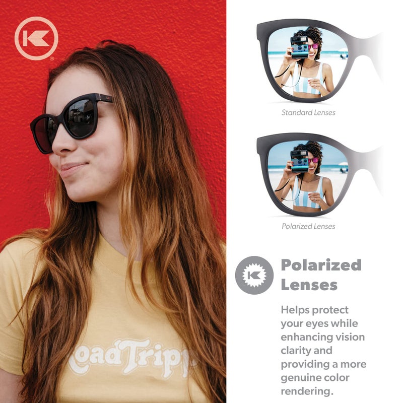 Knockaround Deja Views Polarized Cat Eye Sunglasses for Women & Men - Trendy Sunglasses - UV400 Protection - Image 4