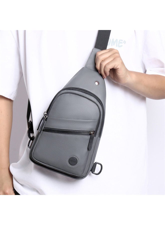 SAFIYA Qixi Festival Gift】sports Bag, Crossbody Sling Bag For Men, Multi-pocket Phone Bag, Lightweight Chest Bag, Men's Waist Pack Gift - Image 3