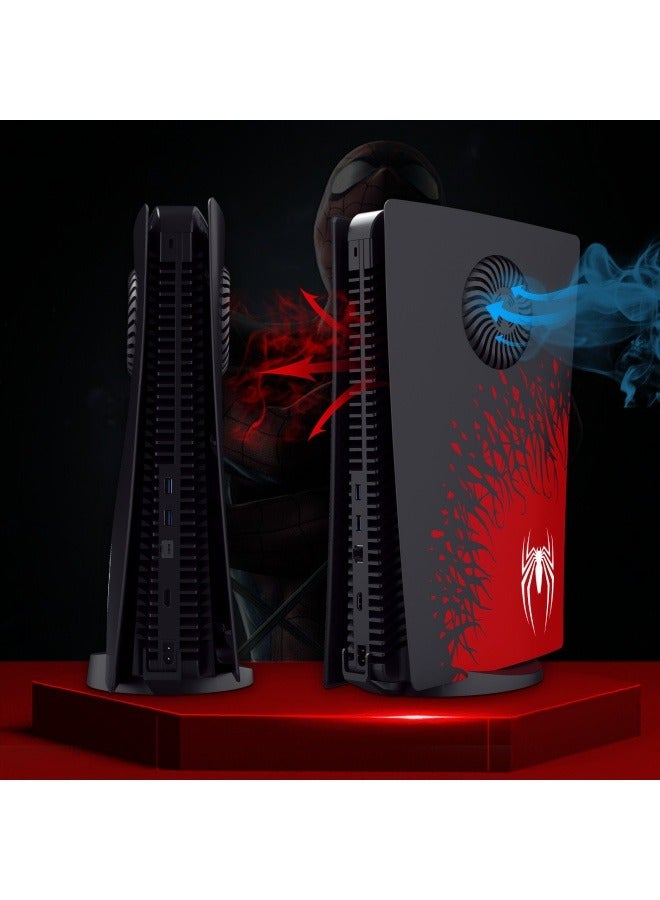 General PS5 2.0 Digital version spider replacement shell host protective shell with cooling hole protective shell PS5 host accessories  - Image 1