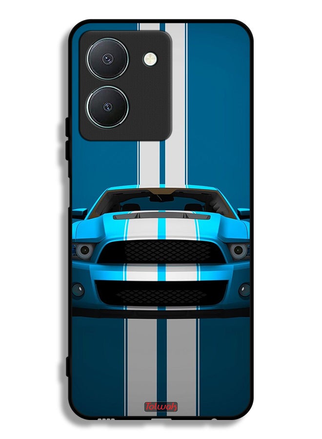 Tolwak Vivo Y36 4G Protective Case Cover Car Abstract Art - Image 1