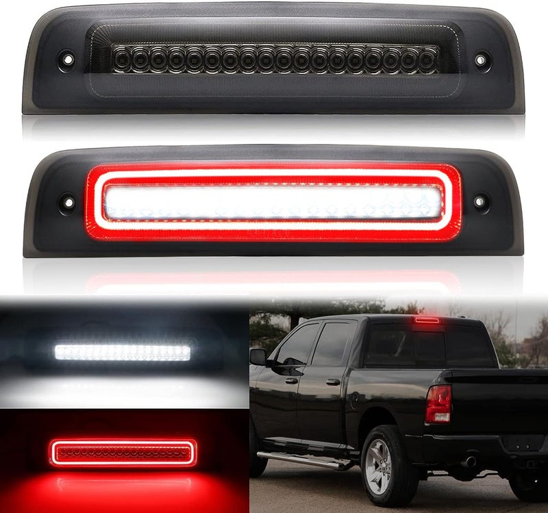 Mynoway LED 3rd Brake Light for 2009-2018 Ram 1500 2500 3500 4500 5500, Smoked Lens - Image 1