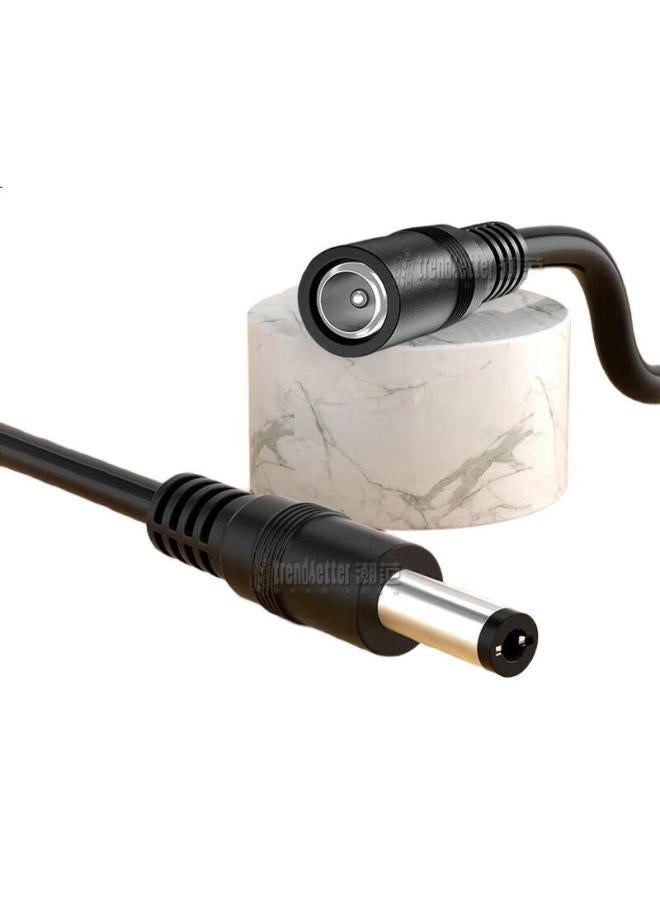 Trendy Style Chuanfan Suitable For Hikvision, Pulin, Dahua, Tp-Link Camera Power Extension Cable, Outdoor Surveillance Router, Led Solar Dc Male To Female Connection Cable, 5 Meters - Image 1