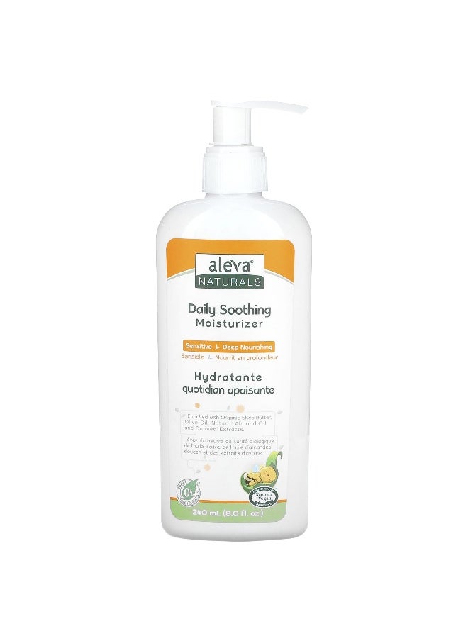 Aleva Naturals Aleva Naturals, Daily Soothing Moisturizer, 8.0 fl oz (240 ml)  - Image 1