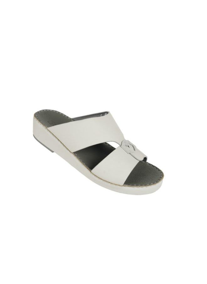 barjeel uno - 008-3523 Barjeel Mens Arabic Sandals  C-2025 Cenere - Image 1