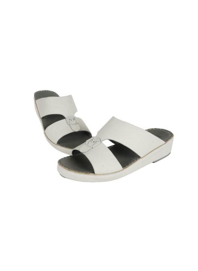 barjeel uno - 008-3523 Barjeel Mens Arabic Sandals  C-2025 Cenere - Image 1