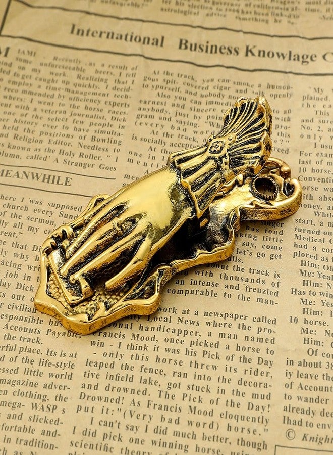 WDLYAN Vintage Lady’s Hand Shaped Book Clip Paper File Holder Metal Clips Office Appliance Stationery Creativity Office Supplies for Worker or Student (Style-1) - Image 4