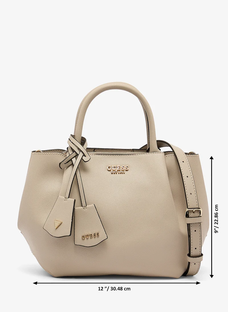 GUESS  Amorette II Girlfriend Satchel Bag for Women | Best Price UAE