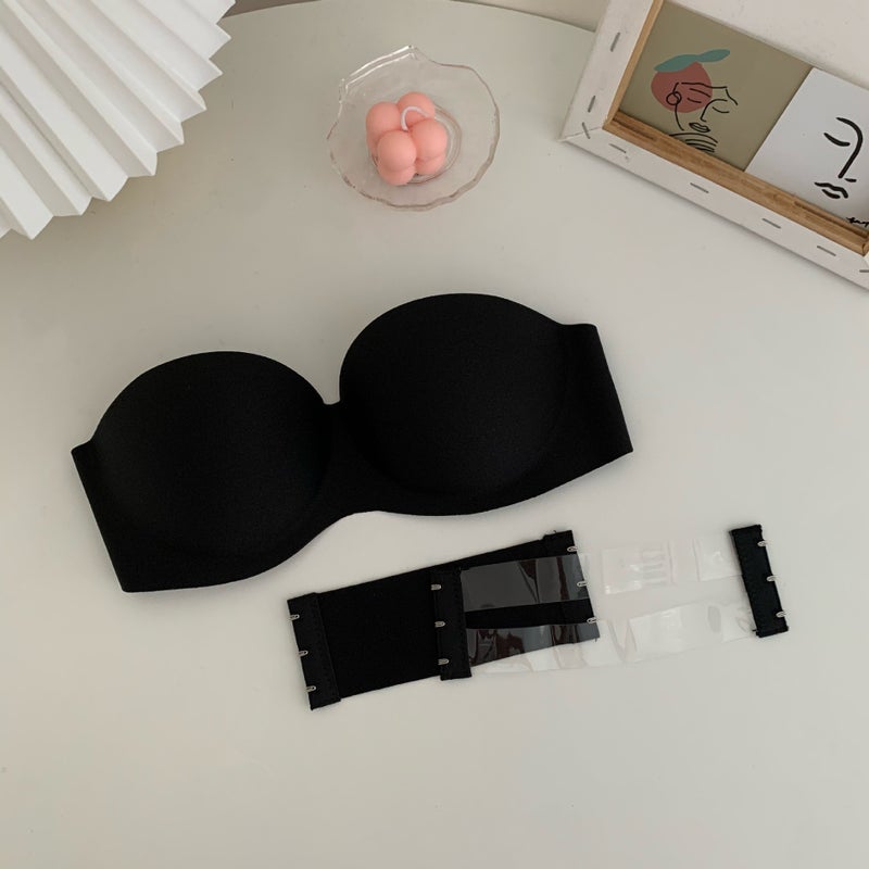 Summer Gather Korean Bralette Seamless Lingerie for Women Apricot  - Image 2