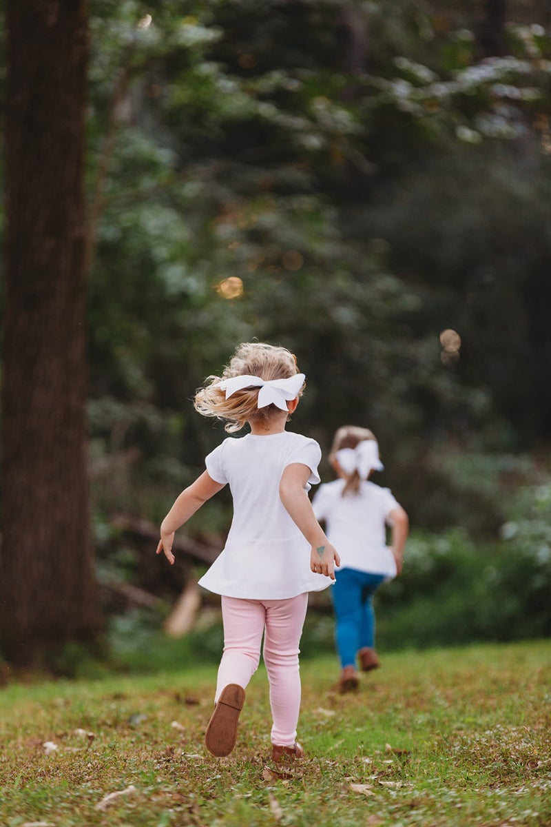 City Threads Made in USA Girls Leggings 100% Cotton for School Uniform Sports Coverage or Play Perfect for Sensitive Skin or SPD Sensory Friendly Clothing, Black, 12 - Image 2