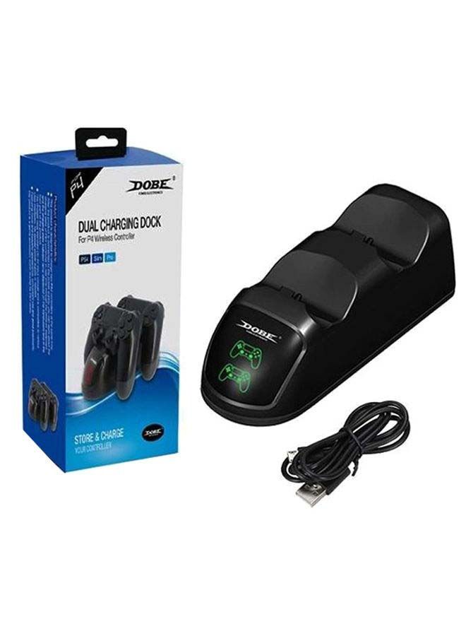NIBEMINENT Dual Charging Dock With USB Cable For PlayStation 4 Wireless Controller  - Image 1