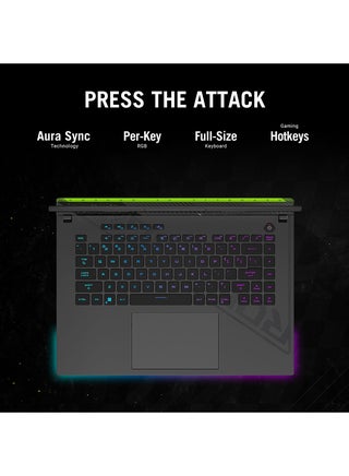 حاسوب محمول للألعاب ROG Strix G16 بشاشة 16 بوصة WUXGA (1920x1200) ، مع معالج Ryzen 9-9955HX / 32GB RAM DDR5 / 1TB SSD / Windows 11 Home / AMD Radeon Graphics - view 3