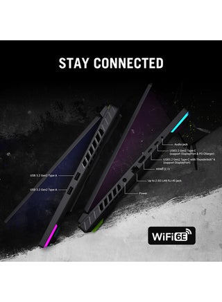 حاسوب محمول للألعاب ROG Strix G16 بشاشة 16 بوصة WUXGA (1920x1200) ، مع معالج Ryzen 9-9955HX / 32GB RAM DDR5 / 1TB SSD / Windows 11 Home / AMD Radeon Graphics - view 5