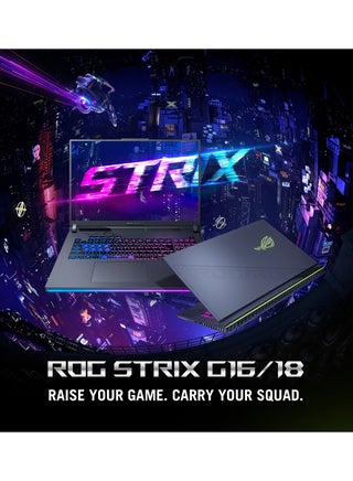حاسوب محمول للألعاب ROG Strix G16 بشاشة 16 بوصة WUXGA (1920x1200) ، مع معالج Ryzen 9-9955HX / 32GB RAM DDR5 / 1TB SSD / Windows 11 Home / AMD Radeon Graphics - view 4