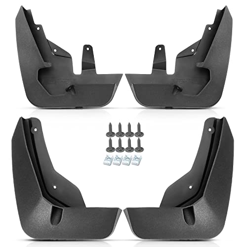 A-Premium 4Pcs Mud Flaps Splash Guards Mudguards Compatible with Chevrolet Tahoe 2021-2023, Suburban 2021-2023 Sport Utility with Hardware, Front and Rear, Replace# 84433550 - Image 1
