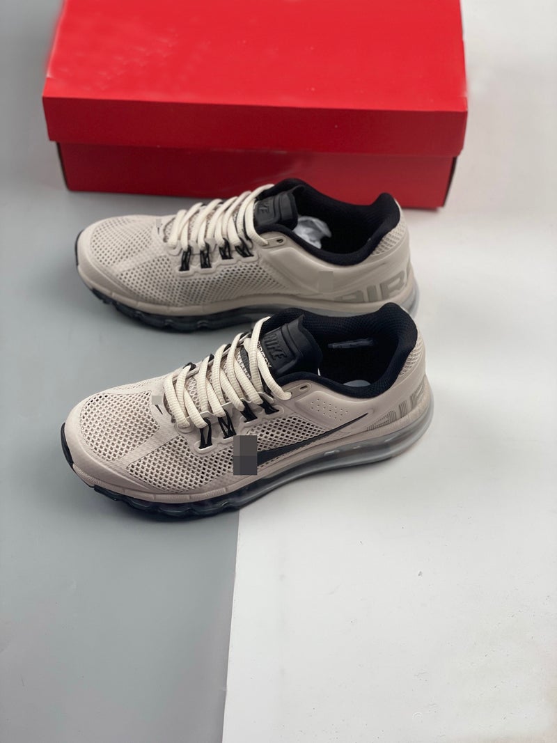 Putian Factory Max 2013 Linen Woven Air Cushion Running Shoes Breathable Men And Women Casual Sports Jogging Shoes - Image 3