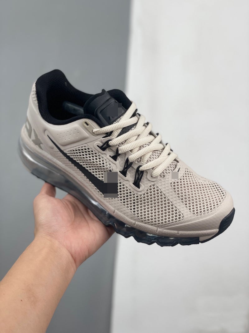 Putian Factory Max 2013 Linen Woven Air Cushion Running Shoes Breathable Men And Women Casual Sports Jogging Shoes - Image 2