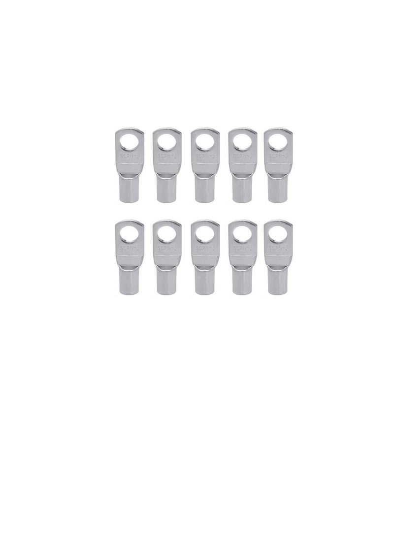 Copper Cable Lugs 10Pcs Set-Wire Terminals, Connector Cable lugs Ring Battery SC Terminals, for Marine, Solar, Automotive, Electric, Home Applications etc (Hole Size 10mm, Cable Size 240mm)  - Image 2