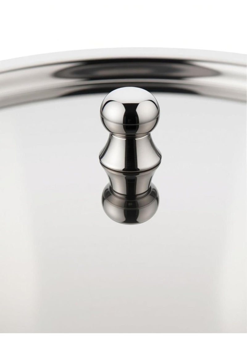 Prabha Premium Stainless Steel German Bowl 14 Cm Steel Bowl Stainless Steel Mixing Bowl (Silver, Pack of 1) - Image 2