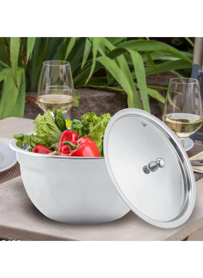 Prabha Premium Stainless Steel German Bowl 14 Cm Steel Bowl Stainless Steel Mixing Bowl (Silver, Pack of 1) - Image 3