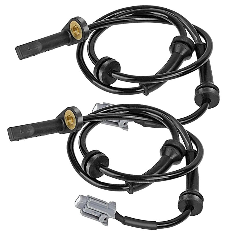 YHTAUTO Set of 2 Front Driver and Passenger Side ABS Wheel Speed Sensors Compatible with Nissan Rogue 20082014 XTrail 2004200820102012